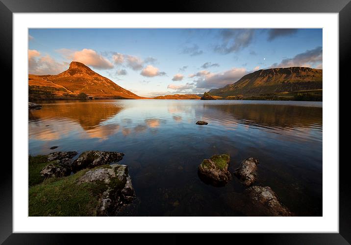 Cregennan lake Framed Mounted Print by Rory Trappe