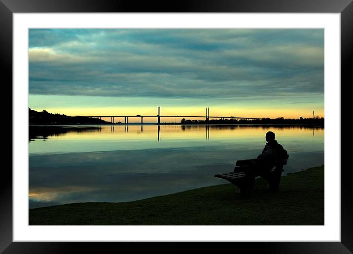 Kessock Reflections Framed Mounted Print by Macrae Images