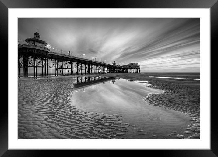 Blackpool North Pier Framed Mounted Print by Martin Williams