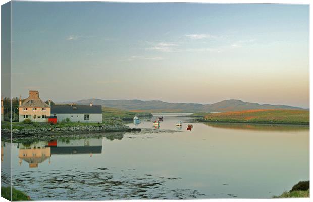 Loch Maddy Canvas Print by Tommy Reilly