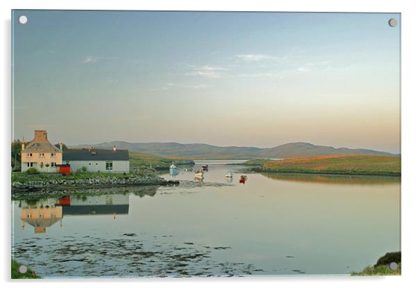 Loch Maddy Acrylic by Tommy Reilly