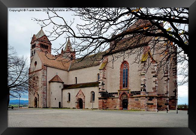 St. Stephans Cathedral in Breisach. Framed Print by Frank Irwin
