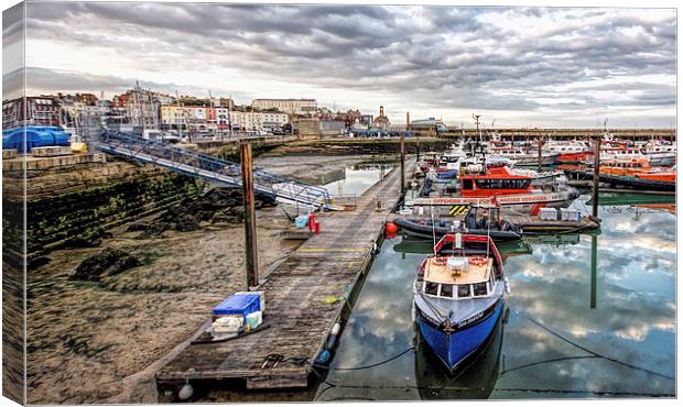The Harbour Canvas Print by Thanet Photos