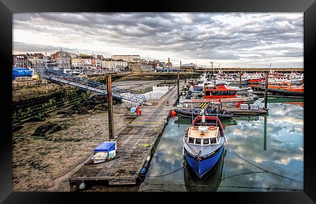 The Harbour Framed Print by Thanet Photos