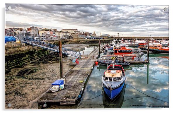 The Harbour Acrylic by Thanet Photos