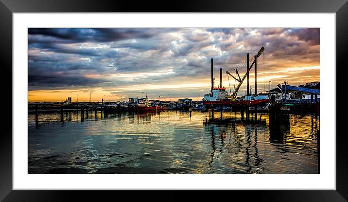 Array support Framed Mounted Print by Thanet Photos