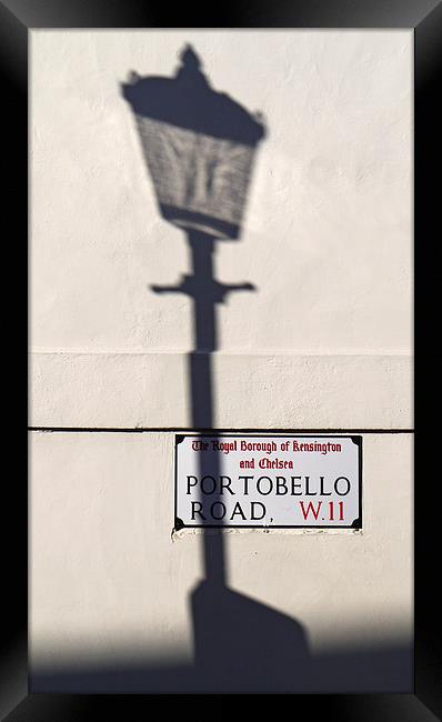 Portobello Road Framed Print by Brian Sharland