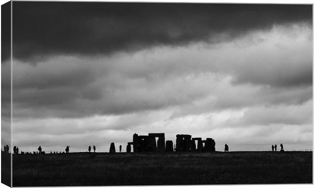 Stonehenge Canvas Print by Georgie Lilly
