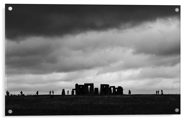 Stonehenge Acrylic by Georgie Lilly