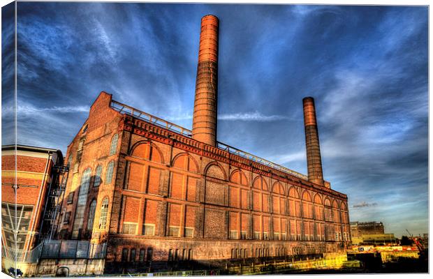 Lots Road Power Station Canvas Print by Simon West