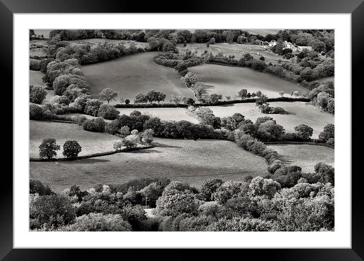 From Dumpdon Hill Framed Mounted Print by Pete Hemington