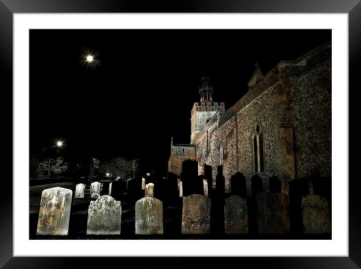 Mono Church Framed Mounted Print by Gypsyofthesky Photography