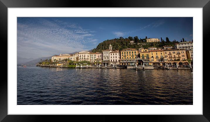 Bellagio Lake Como Framed Mounted Print by Phil Wareham