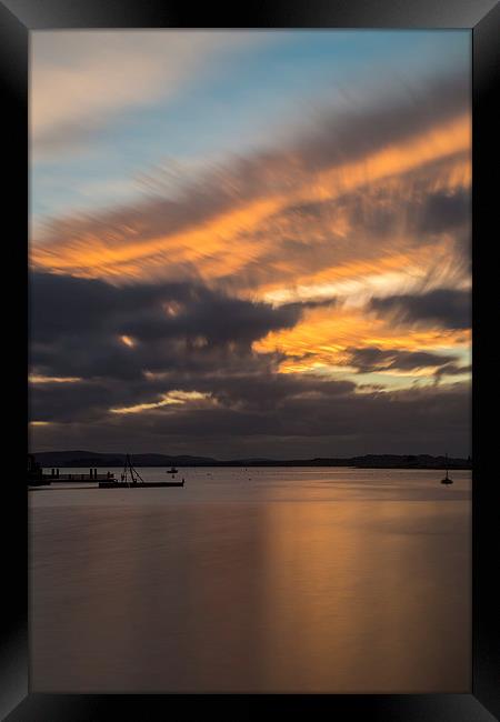 Harbour Sunset Framed Print by Phil Wareham