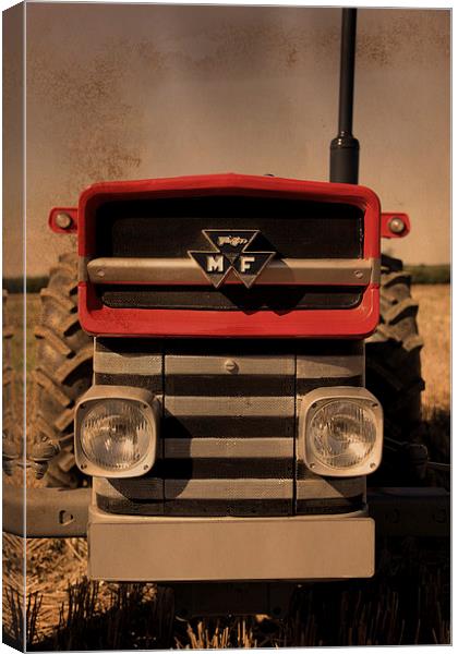 The Timeless Classic Tractor Canvas Print by Digitalshot Photography
