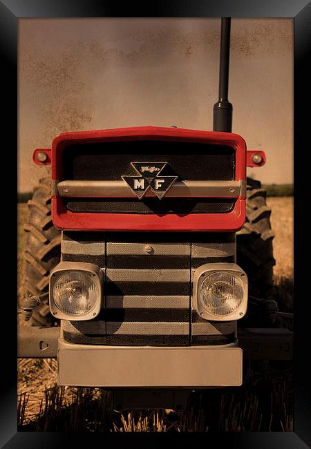 The Timeless Classic Tractor Framed Print by Digitalshot Photography