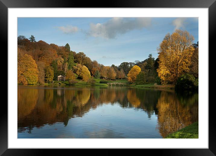 Shades of Autumn Framed Mounted Print by Eddie John