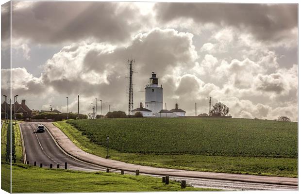 North Foreland Lighthouse Canvas Print by Thanet Photos