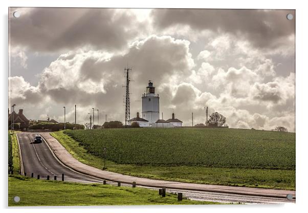 North Foreland Lighthouse Acrylic by Thanet Photos