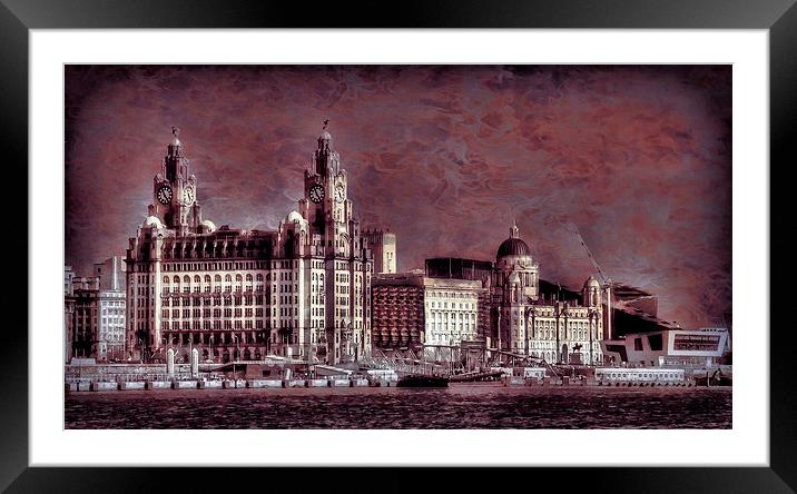 the amazing graces Framed Mounted Print by sue davies