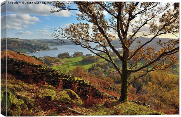 Views to windermere Canvas Print by Jason Connolly