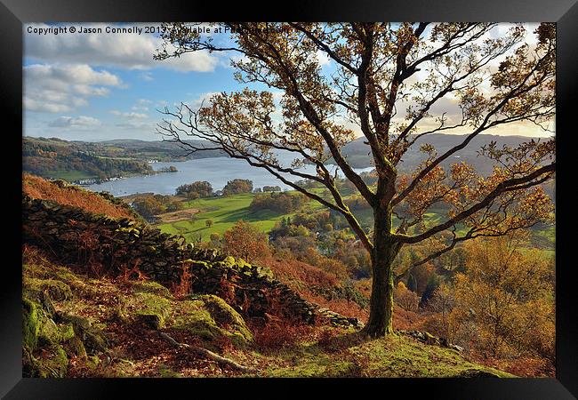Views to windermere Framed Print by Jason Connolly