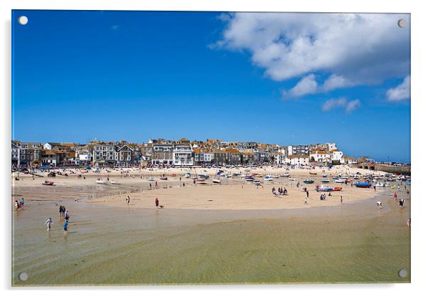 St Ives, Cornwall Acrylic by Graham Custance