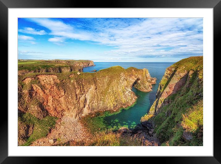 Bullers of Buchan 2 Framed Mounted Print by Mike Stephen