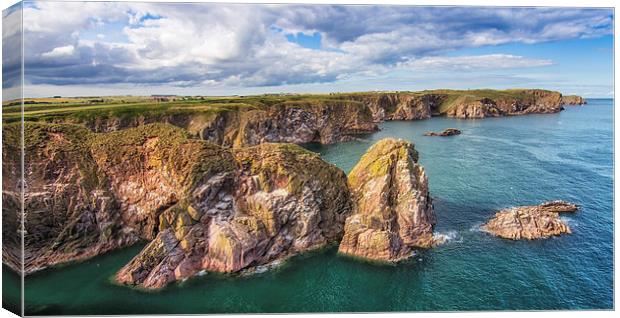 Bullers of Buchan 3 Canvas Print by Mike Stephen