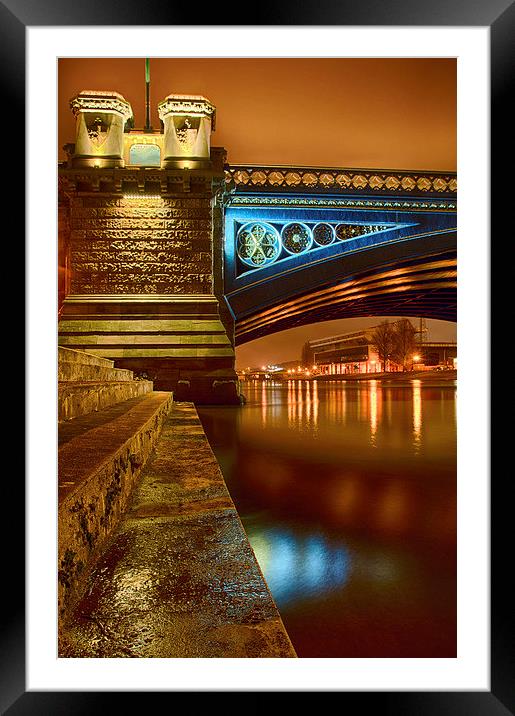 Down by the Trent Framed Mounted Print by Alex Clark