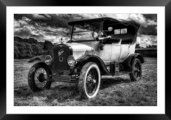 Classic Ford Framed Mounted Print by Jason Green