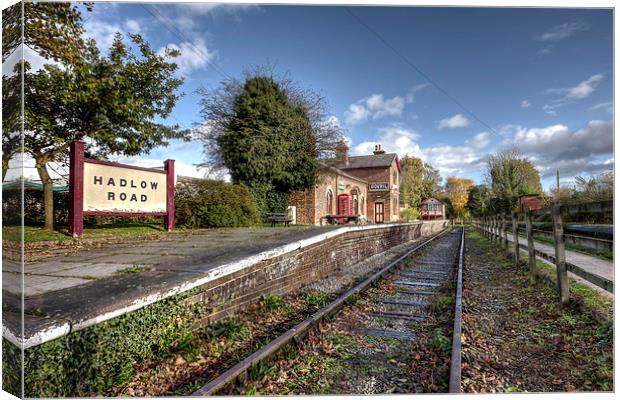 Hadlow Road station Canvas Print by Paul Farrell Photography