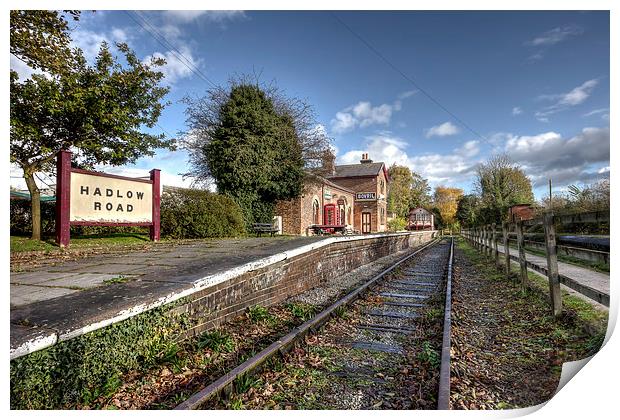 Hadlow Road station Print by Paul Farrell Photography