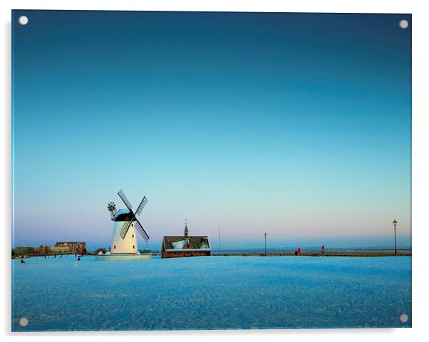Windmill Acrylic by Victor Burnside