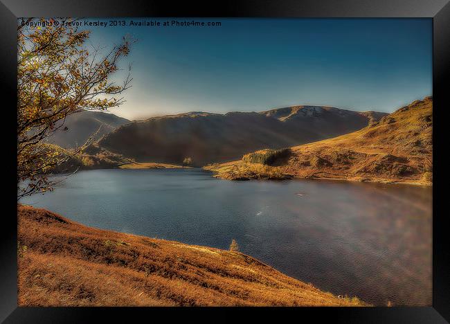 Autumn at Haweswater Framed Print by Trevor Kersley RIP