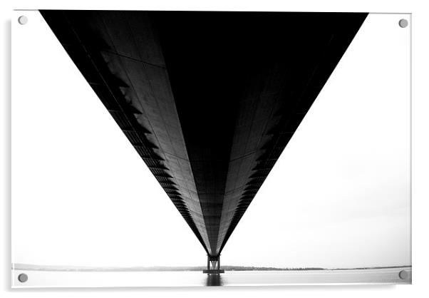 Under the Bridge Acrylic by Lee Bailey