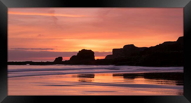 South Shields Sunrise Framed Print by Ray Pritchard