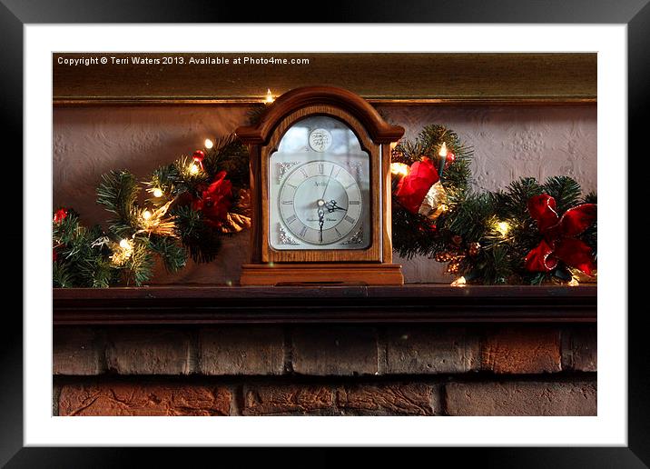 Christmas Time Framed Mounted Print by Terri Waters