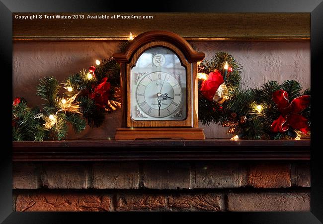 Christmas Time Framed Print by Terri Waters