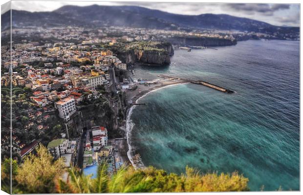 Sorrento View Canvas Print by Scott Anderson