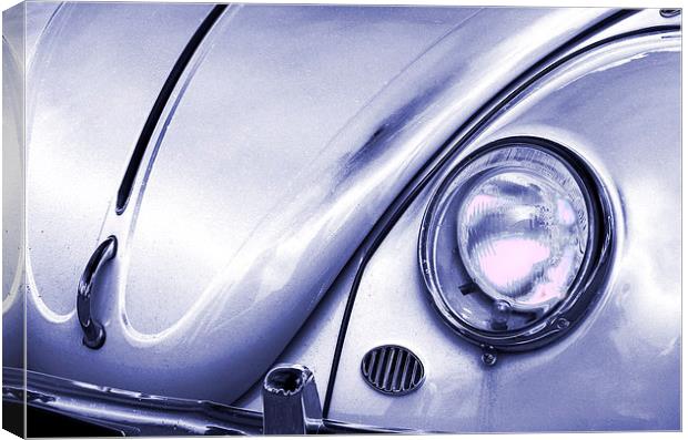 VW Beetle Classic Canvas Print by Martin Williams