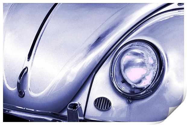 VW Beetle Classic Print by Martin Williams