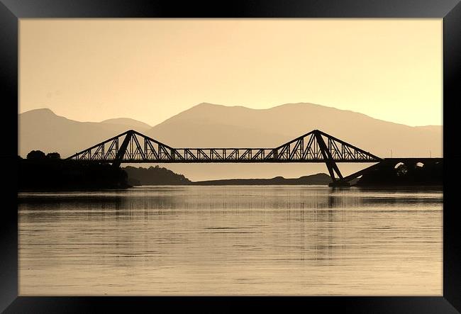 Connel Bridge, Scotland Framed Print by Thomas Batson