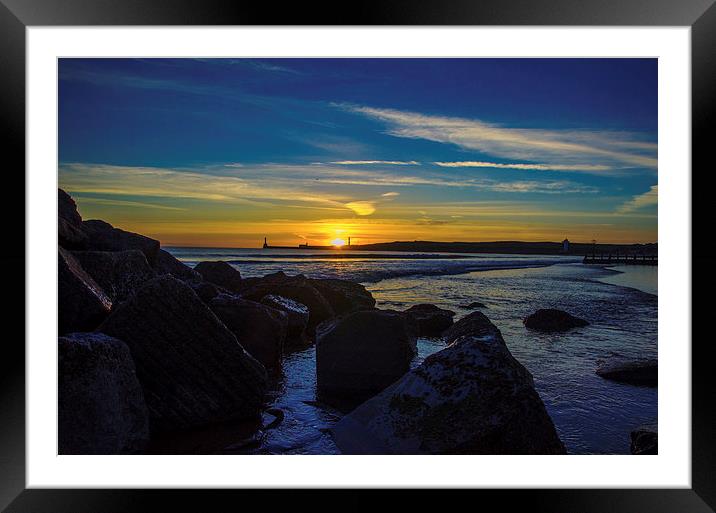 Aberdeen Morning Framed Mounted Print by Vicky Mitchell