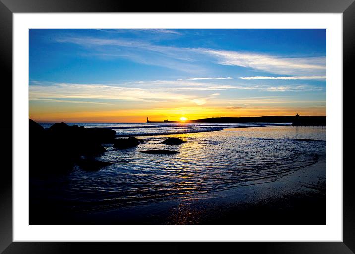 First Light Framed Mounted Print by Vicky Mitchell