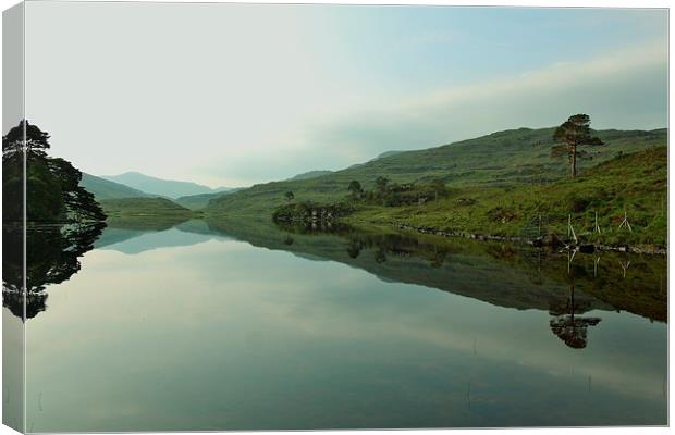 Highlands Reflection Perfection Canvas Print by Thomas Batson