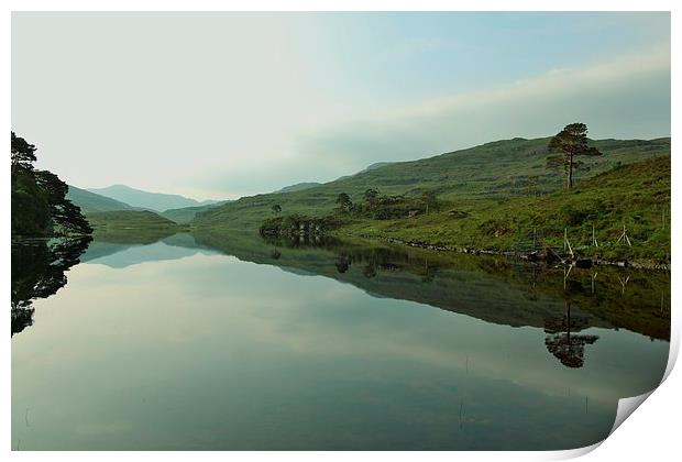 Highlands Reflection Perfection Print by Thomas Batson