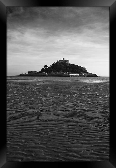 St Michaels Mount, Cornwall Framed Print by Graham Custance