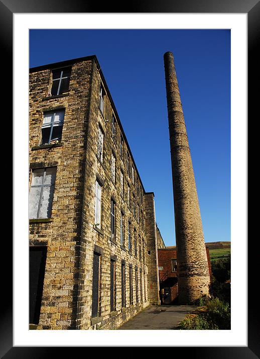 woodend mill Framed Mounted Print by JEAN FITZHUGH