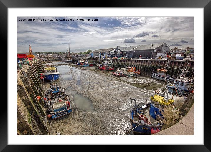Whitstable harbour Framed Mounted Print by Thanet Photos